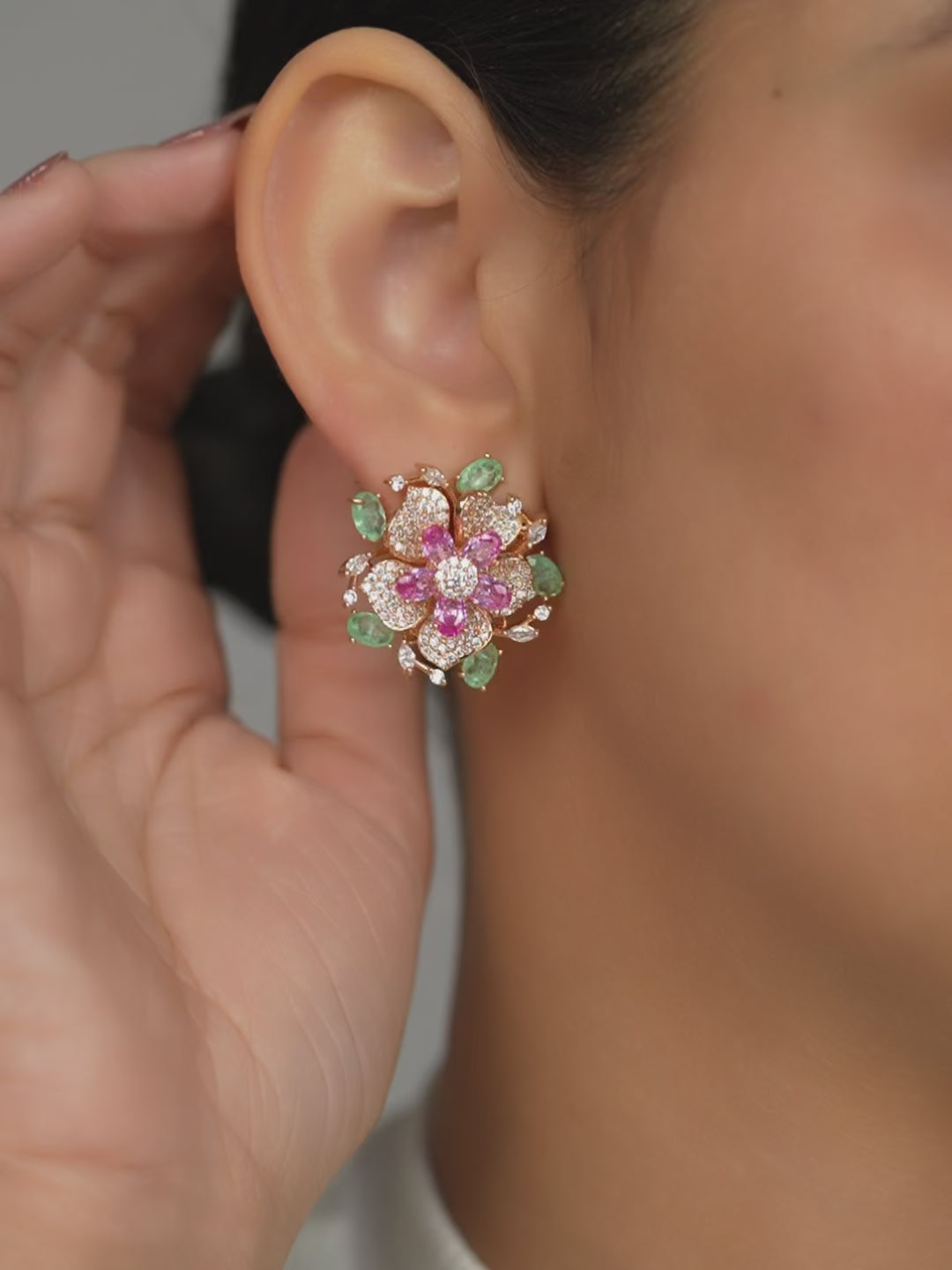 Floral Luxe Studs