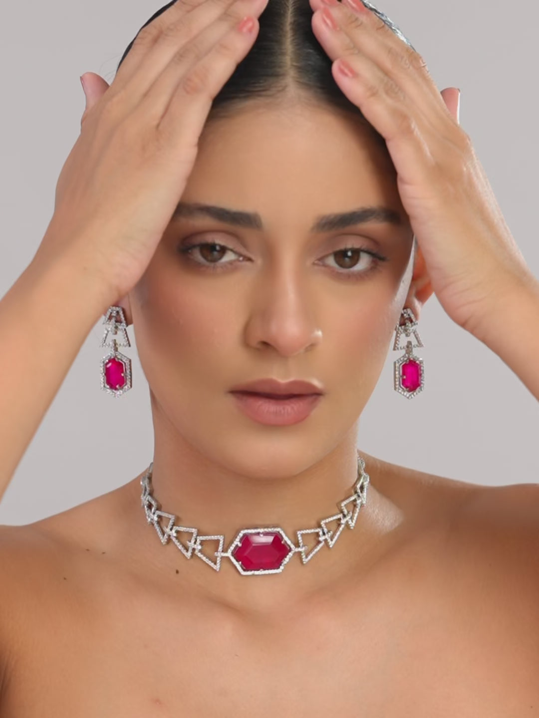 Crimson Ruby Necklace