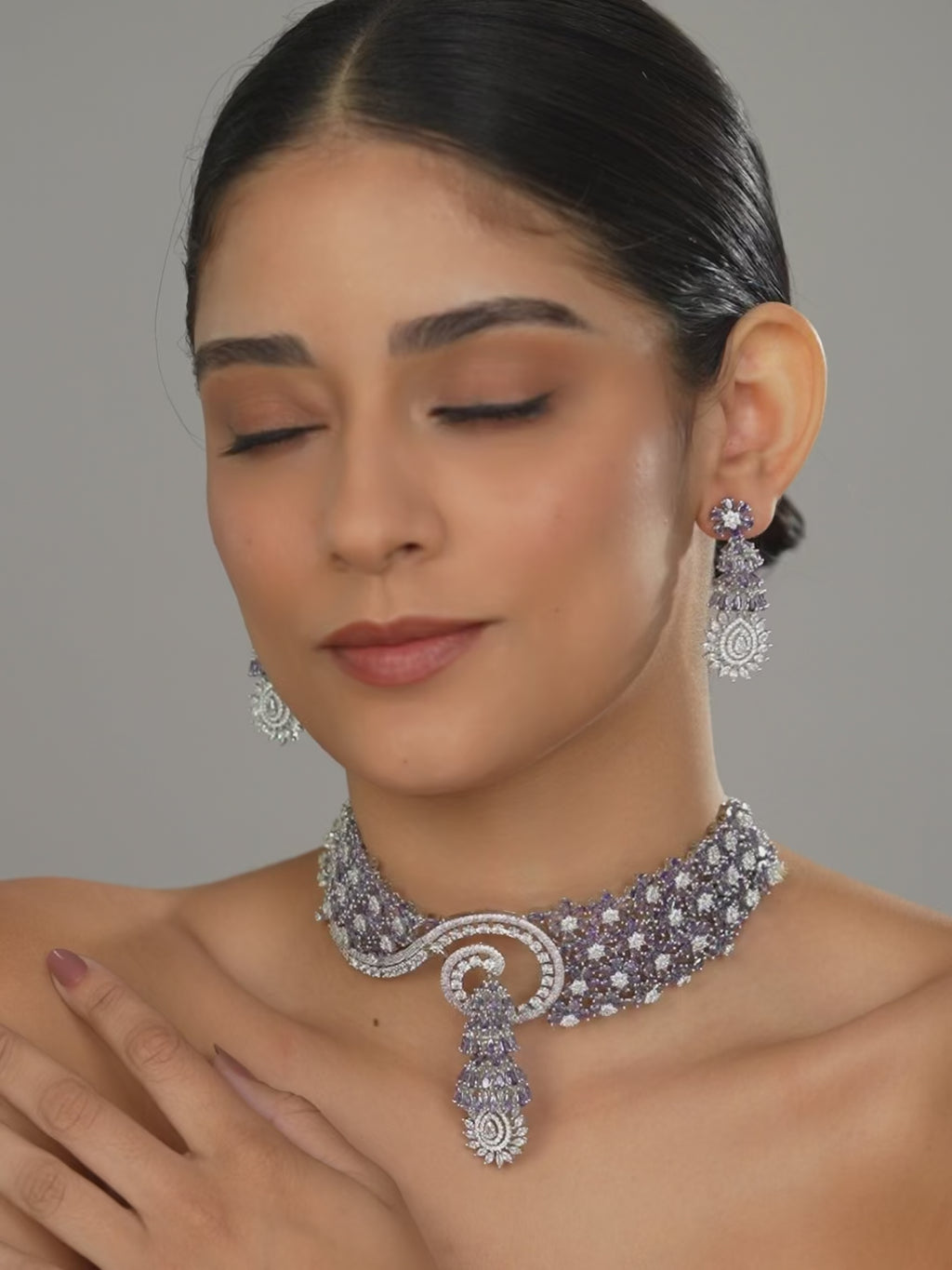 Crystal Flow Necklace